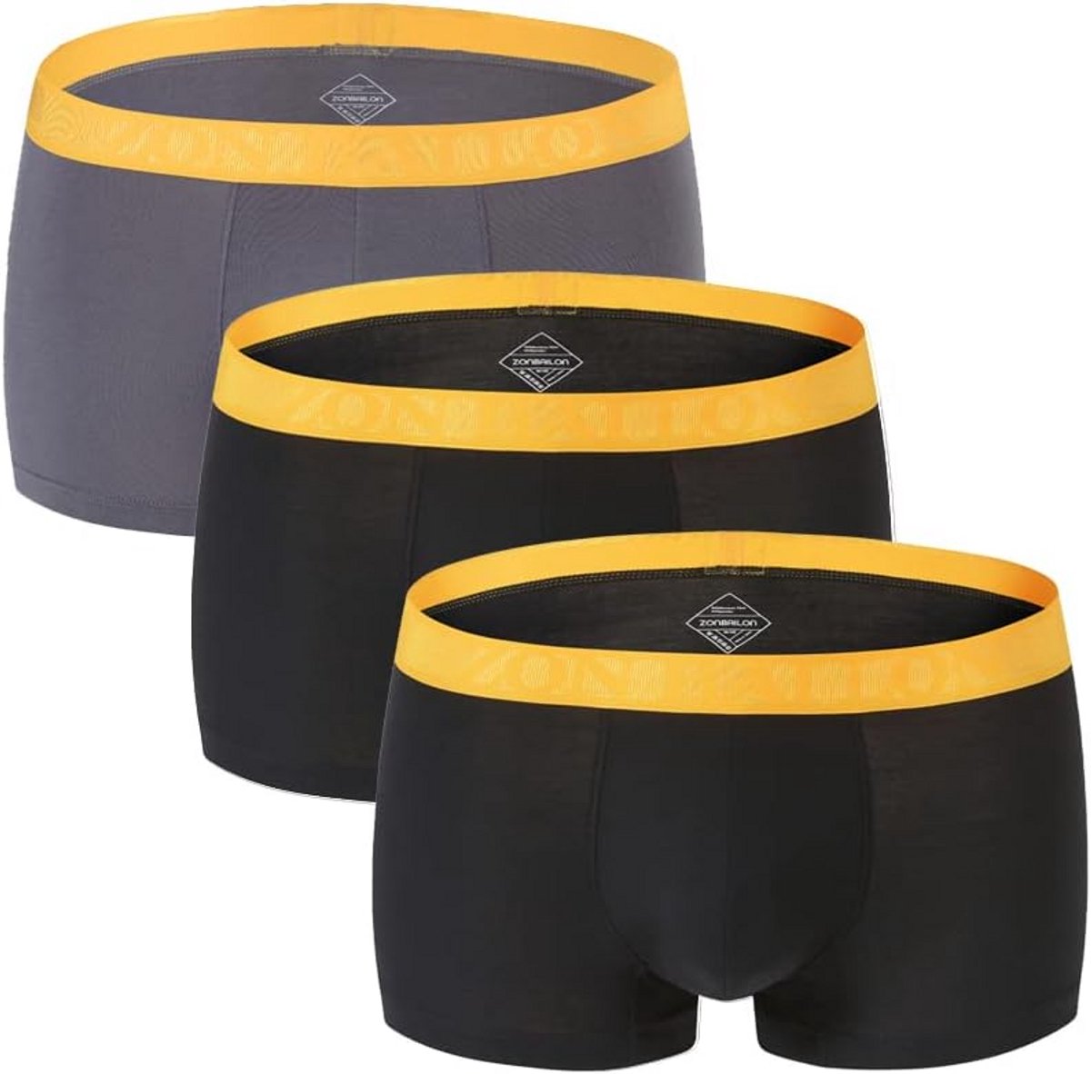Heren Boxershorts Korte Pijpen Ondergoed Ademend & Comfortabel (3-Pack Opties)