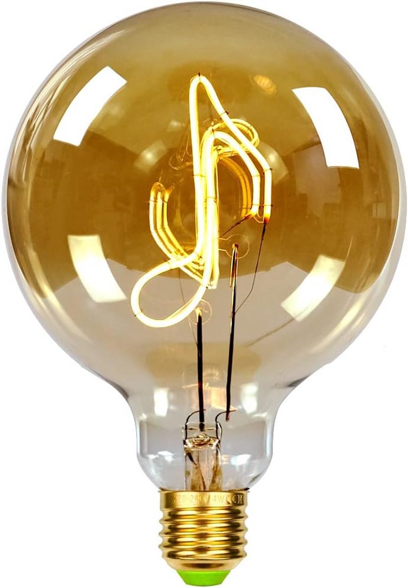 Vintage LED-lamp 4W dimbaar E27 220/240V
