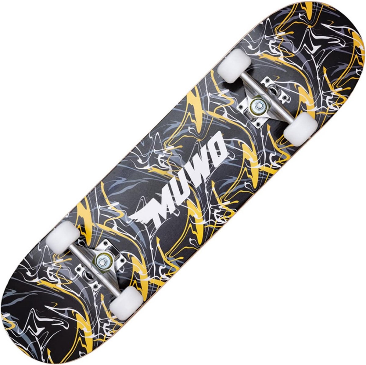 Compleet Skateboard 31 Inch voor Beginners en Gevorderden - Stevig Esdoorn Hout & Aluminium