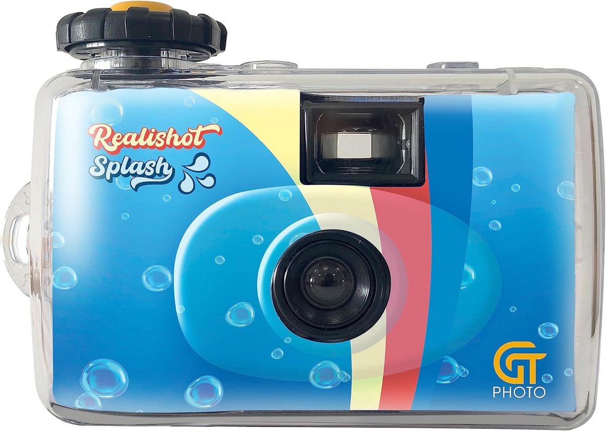 Waterdichte Wegwerpcamera voor Onderwater en Buiten, 35mm Film, 27 Foto's