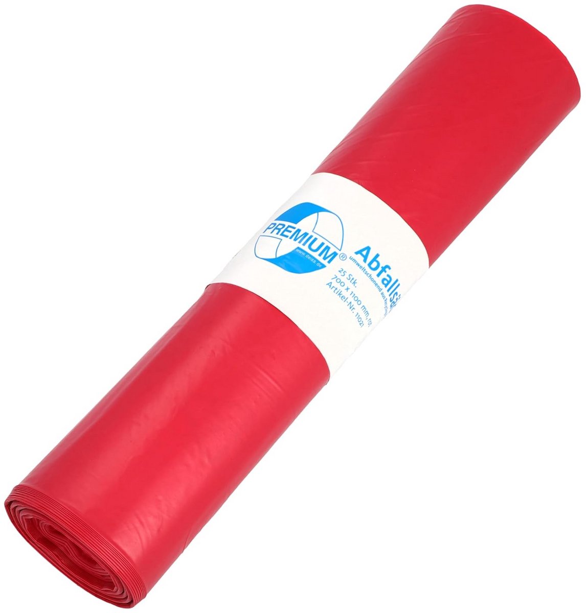 Stevige Vuilniszakken Rood 120 Liter - Extra Sterke Afvalzakken Type 60