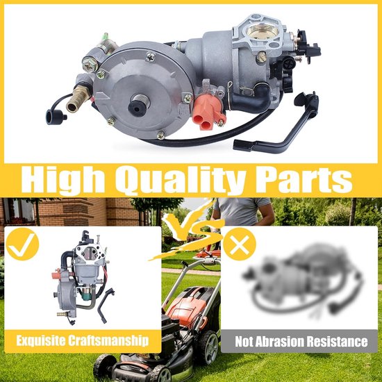 Dual Fuel Carburateur Ombouwkit voor 5KW-8KW Generatoren met Honda GX390 GX340 Motoronderdelen — afbeelding 3