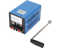 Draagbare Handslinger Generator 20W - Noodstroom Dynamo voor USB Opladen Buiten