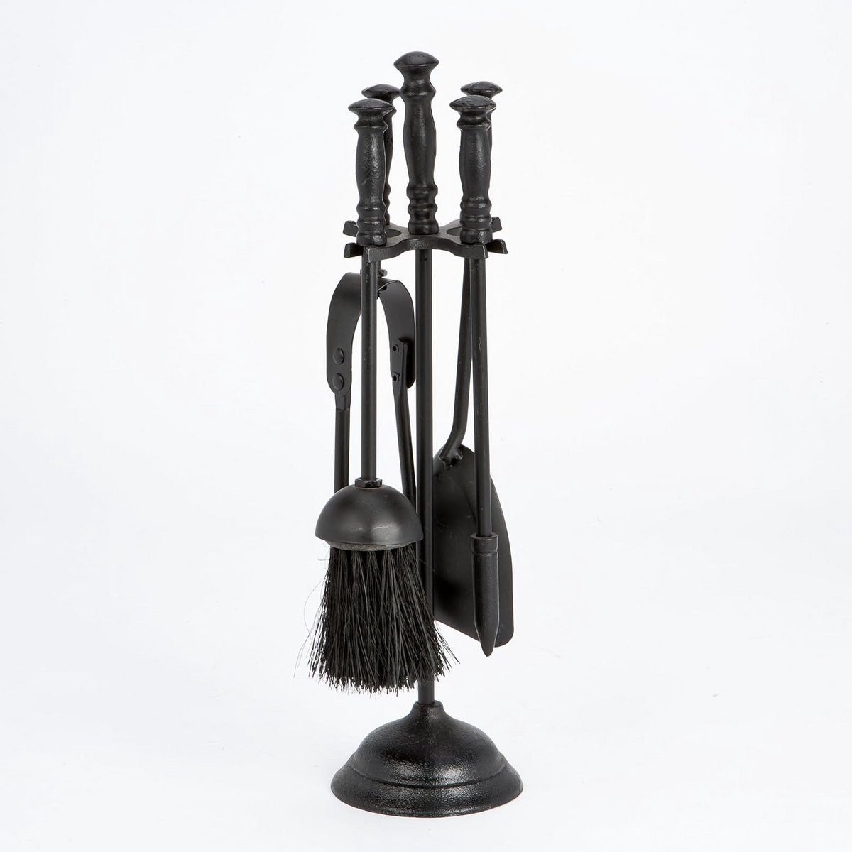Schoorsteenbestek Set Zwart - Complete Open Haard Accessoires Set