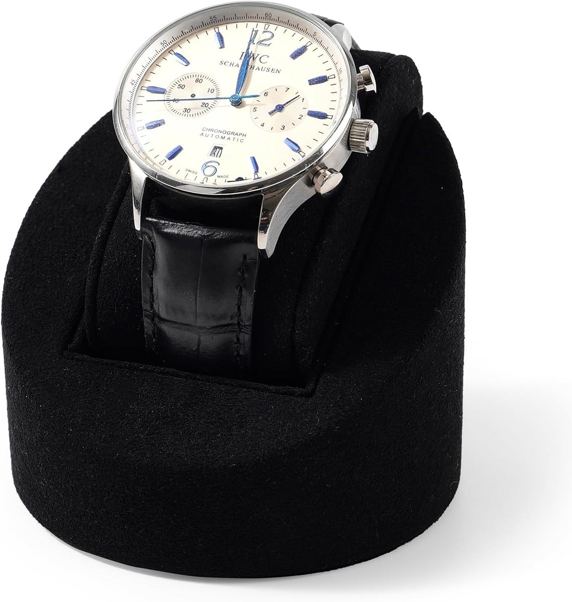 Luxe Horloge Standaard van Echt Leder - Universele Houder voor Heren en Dames