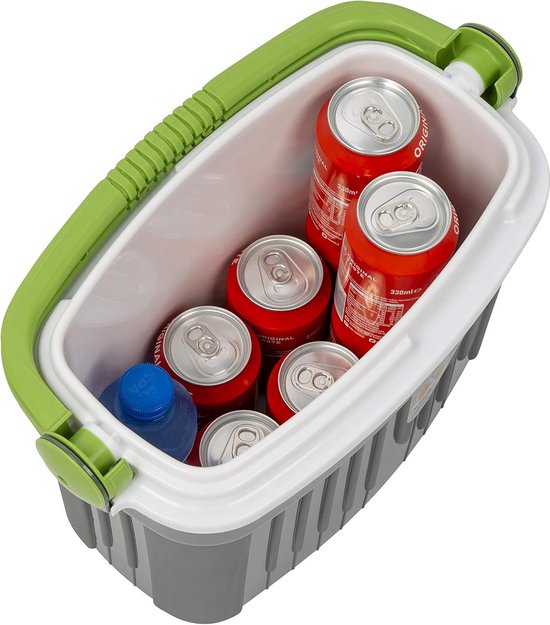Isolerende Koelbox Grote Inhoud - Grijs - Ideaal voor Kamperen en Picknicks — afbeelding 2