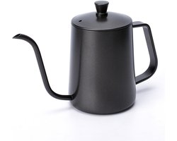 Draagbare Koffieketel met 5 mm Zwanenhals Schenktuit en Lekbak