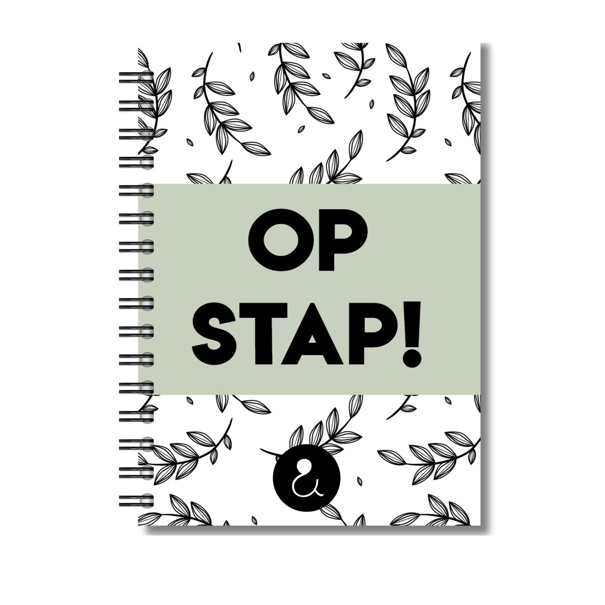 Op Stap Boekje | Uitjes Invulboek Kind | Dagjes Weg Herinneringen Boek | Botanical Groen
