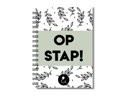 Op Stap Boekje | Uitjes Invulboek Kind | Dagjes Weg Herinneringen Boek | Botanical Groen