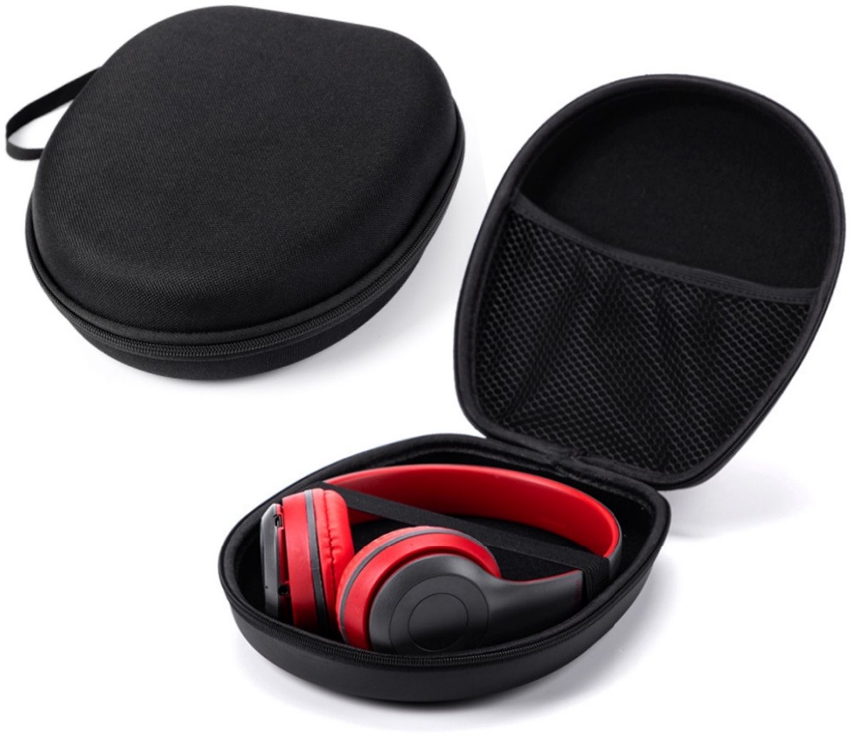 On-ear/Over-ear koptelefoon hoes - Koptelefoon Case - On-ear/Over-ear - Voor de meeste merken/Bluetooth/bedrade hoofdtelefoon/Gaming-headset - Koptelefoon Hoesje - Draagtas - Waterbestendig - Stootvast