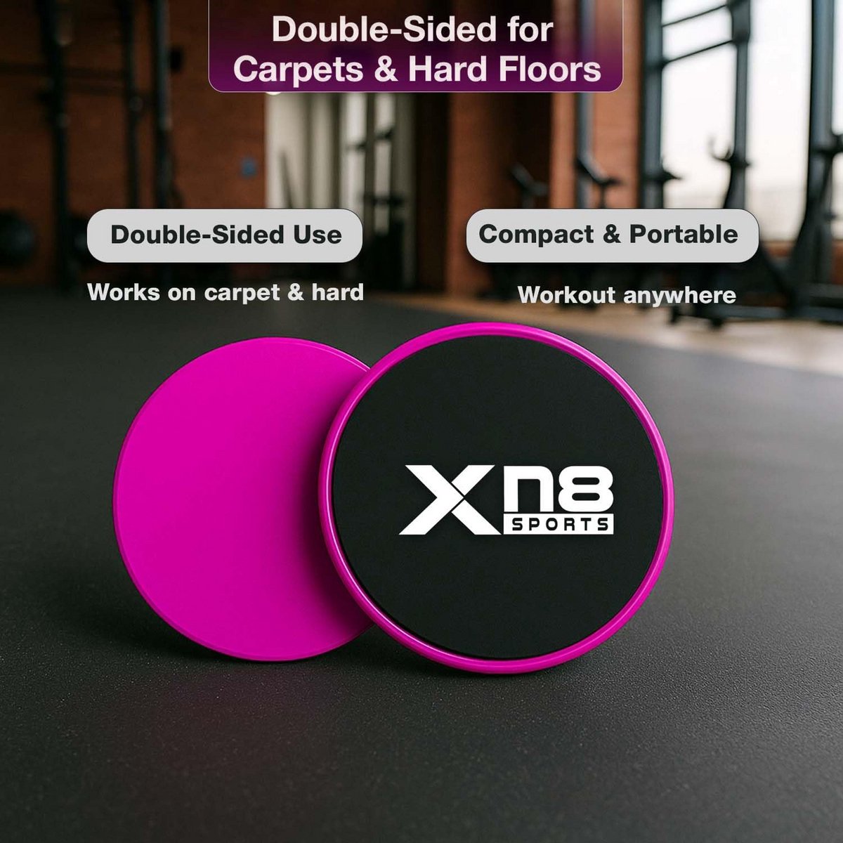 Dubbele Oefening Discs Core Workout - afbeelding 3