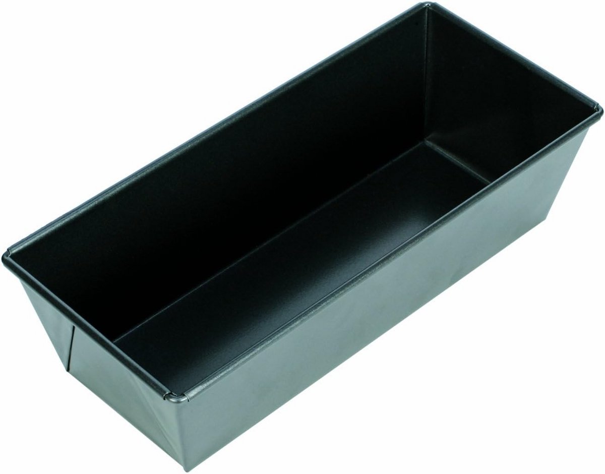 Zwarte Rechthoekige Bakvorm - 31 x 11 x 7 cm - Voor Cake en Brood