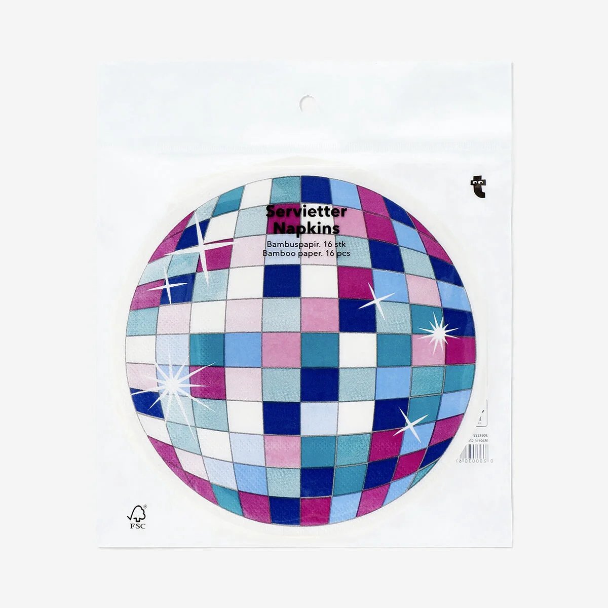 Discobal servetten 16 stuks