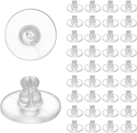 10 x Achterkantjes / stoppers voor oorbellen 12 mm – gat 0,8 mm – goudkleur (Hypoallergeen) | Oorbellen achterkantjes