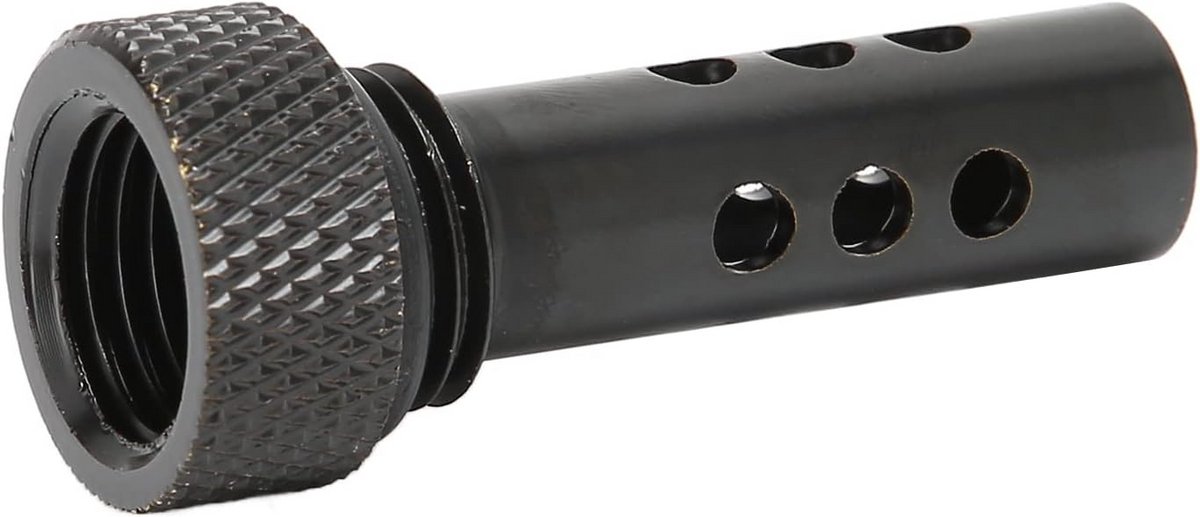 Waterkoeling Accessoire PC Buizen Spoel Houder met G1/4 Schroefdraad Zwart