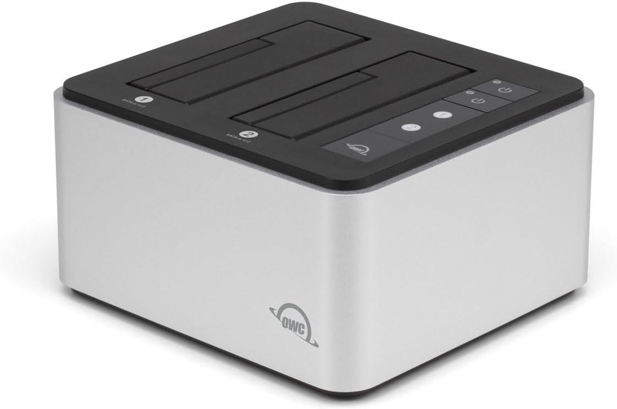 Dual Bay Dockingstation voor U.2 NVMe en SATA SSD/HDD - USB-C 10 Gb/s