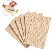 Schoenen Zool Stickers, PVC Rubber Zelfklevende Zool Cover Protectors Anti Slip Zool Stickers voor Buitenshuis (1 m / 3,3 ft