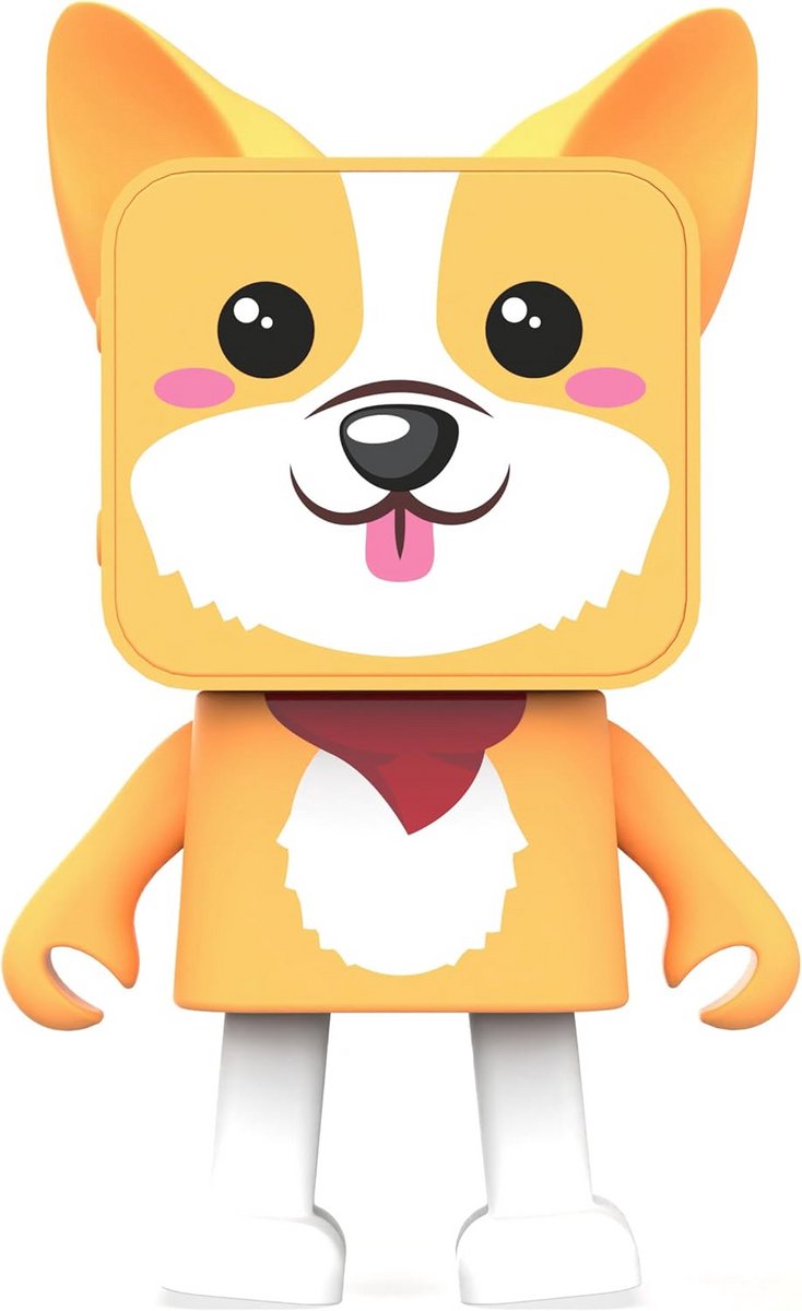 Draadloze Bluetooth Speaker met Dansende Dieren Corgi Figuur
