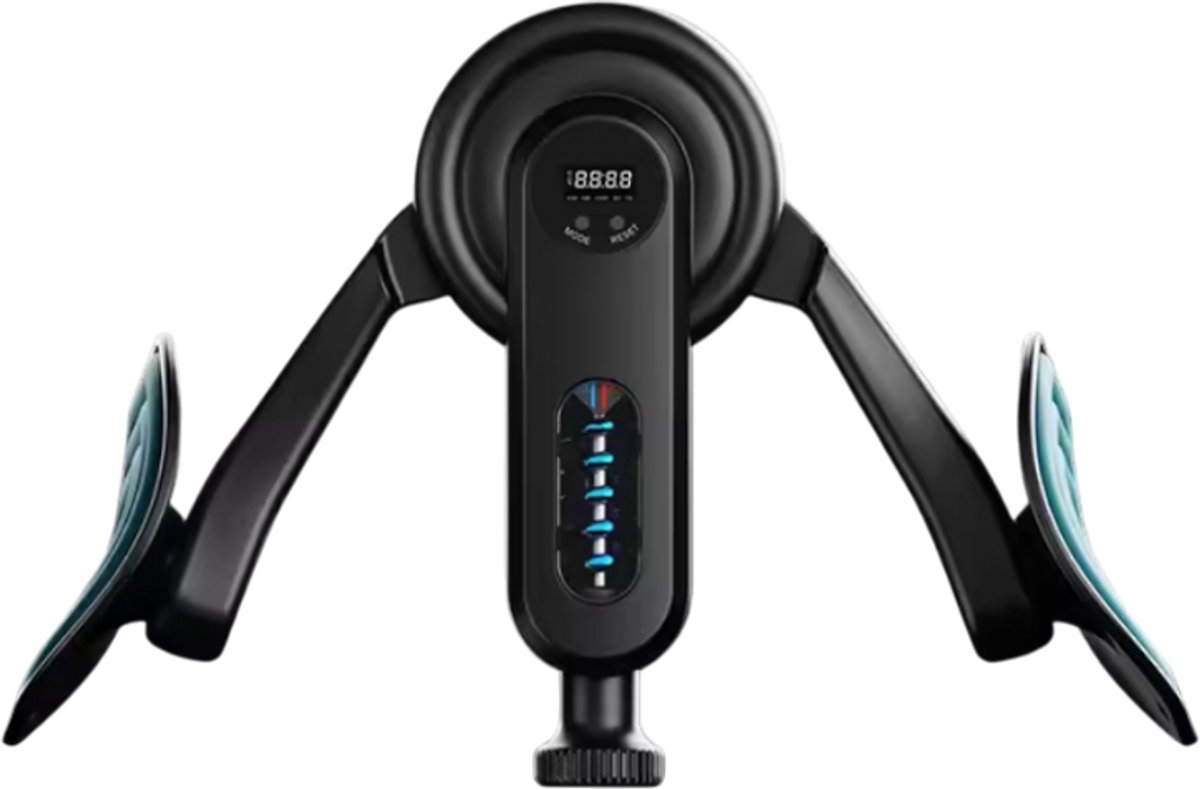 Bekkenbodemtrainer met Beenklem - Kegel Trainer voor Mannen en Vrouwen - Versterk PC-Spieren, Binnenbenen en Core Thuis - Zwart/Blauw