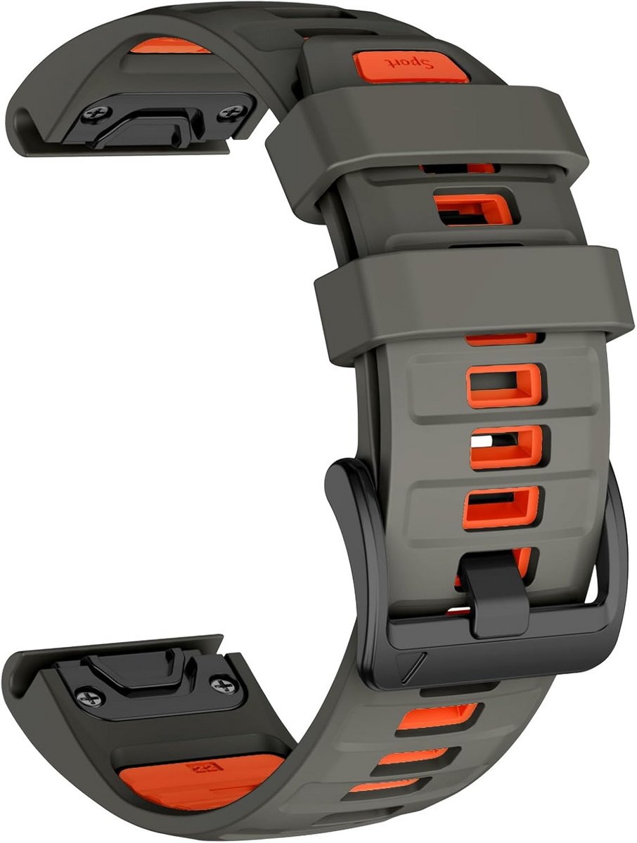 22mm Siliconen QuickFit Horlogeband voor Diverse Smartwatches