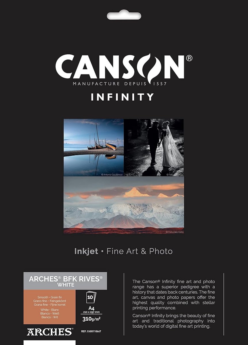 Dikke Structuur Fotopapier A4 310g Natuurlijk Wit Zonder Merknaam