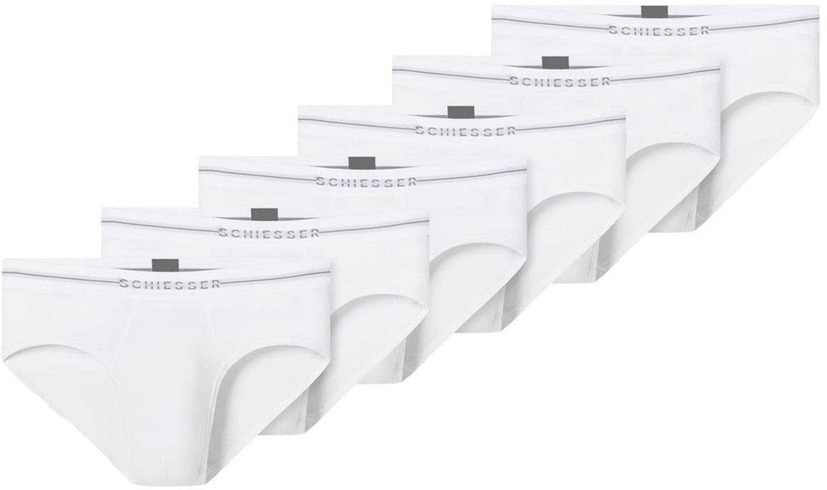 Schiesser Heren rio-slip / onderbroek 6 pack Cotton Flex