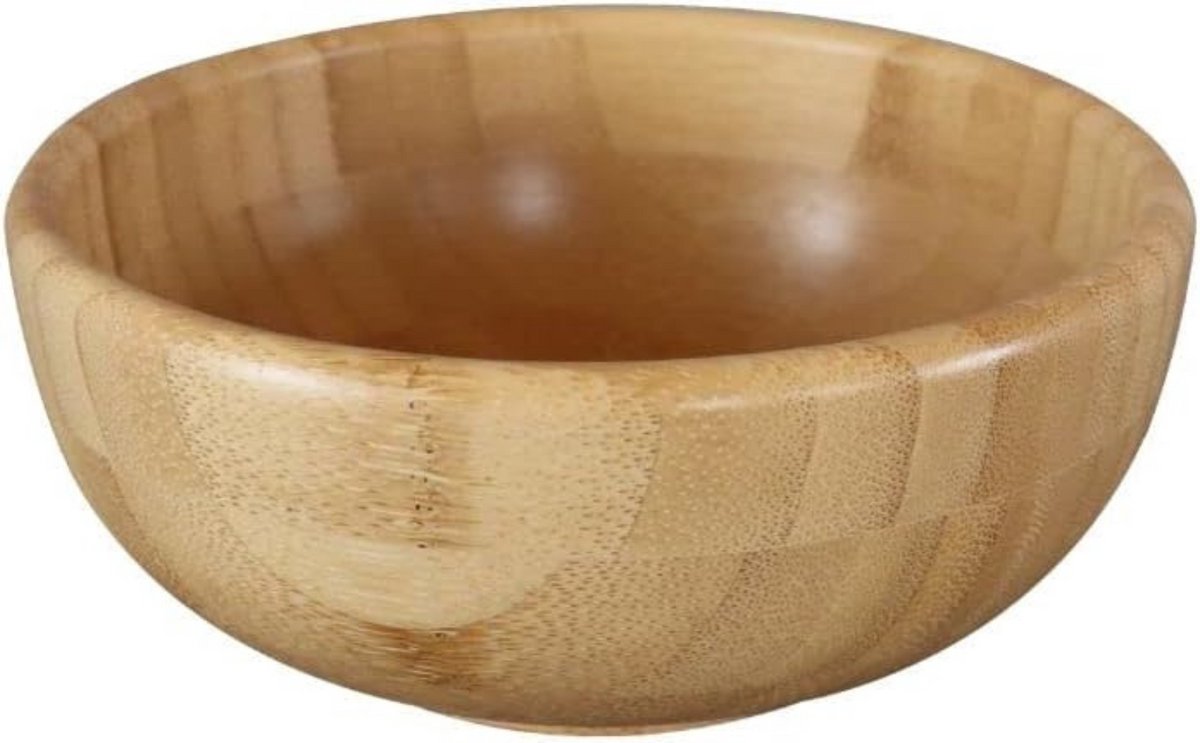 Famanu – Bamboe kom Ø 20 cm – slakom, fruitkom en tafelgerei, decoratief