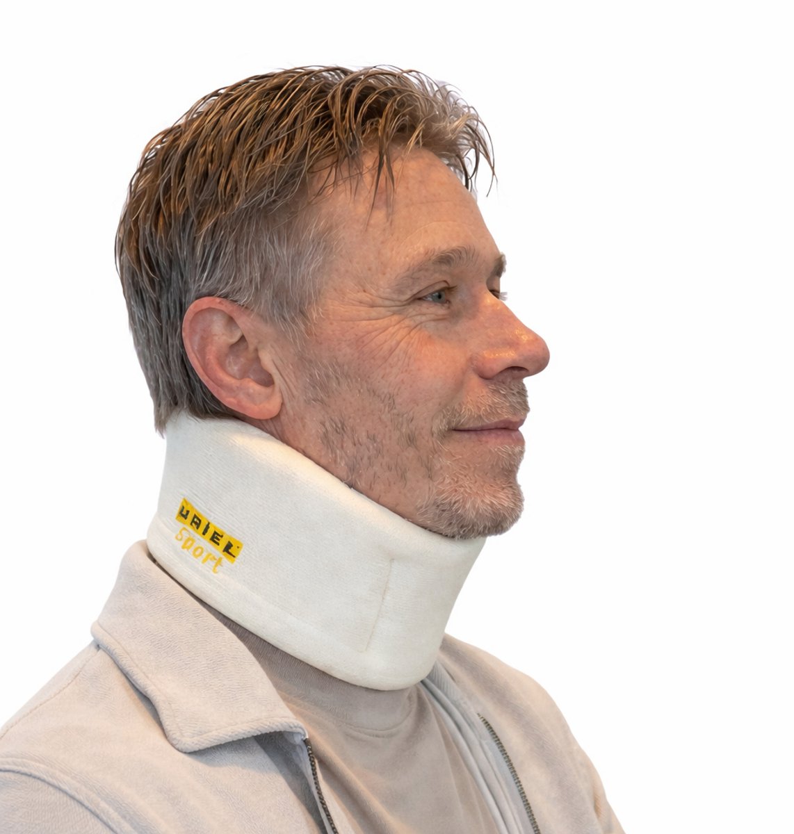 Uriel - Nekbrace - Verstelbaar - Nek ondersteuning - Unisex - Wit - Maat XS