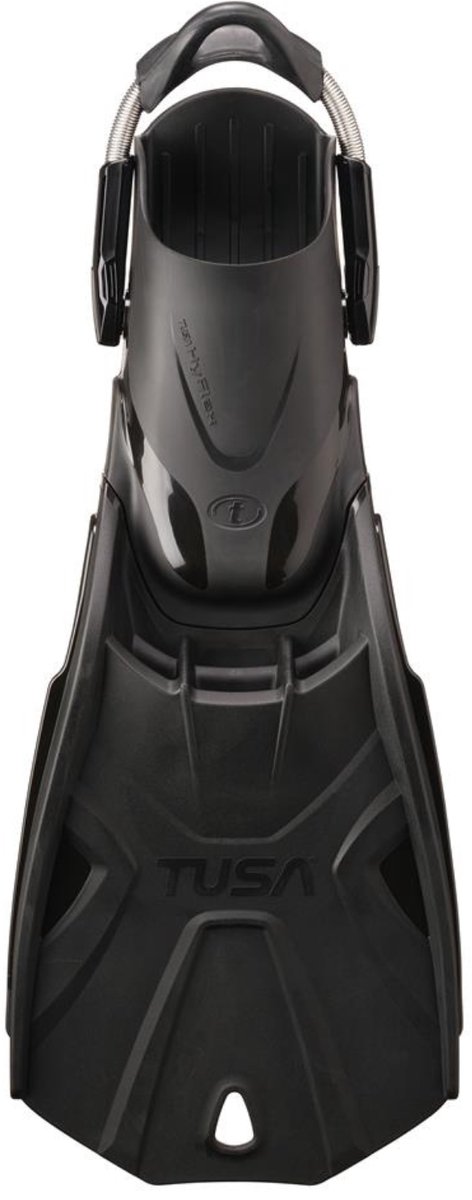 TUSA Hyflex Tri-Force – Premium duikvinnen met modulair HyFlex-systeem, hoge voortstuwing en nauwkeurige controle – Zwart – Maat M (40–44) – (26–28 cm) – SF0112 M BK