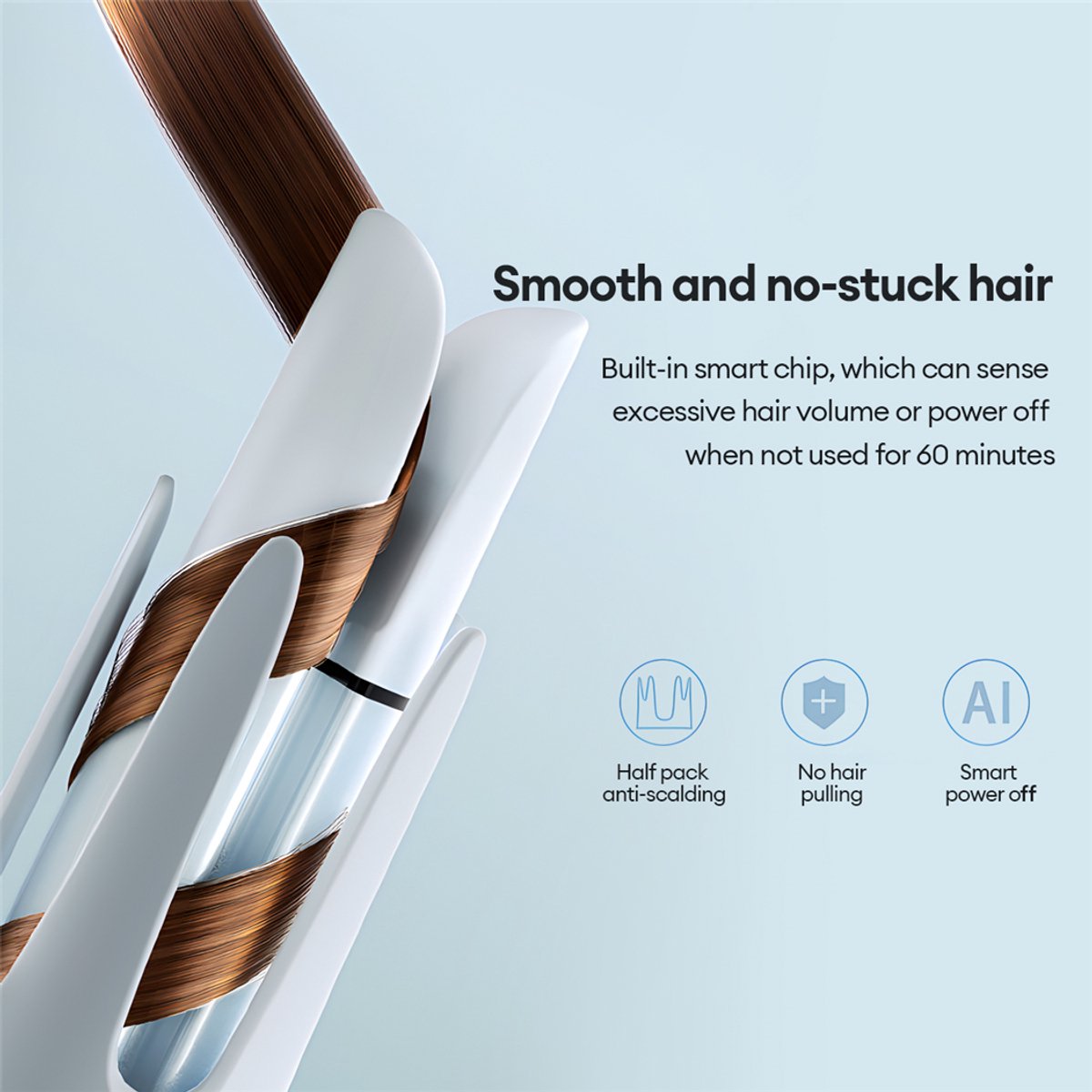 Automatische krultang 38mm met 4 temperaturen snelle - afbeelding 2