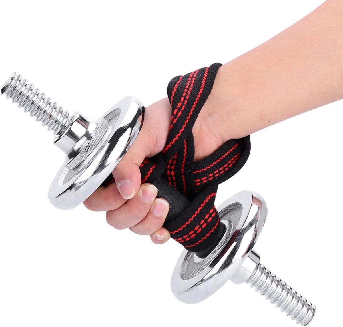 Sterke Polsbanden voor Gewichtheffen en Pull-Ups - Duurzame Nylon Banden voor Deadlifts en Krachttraining