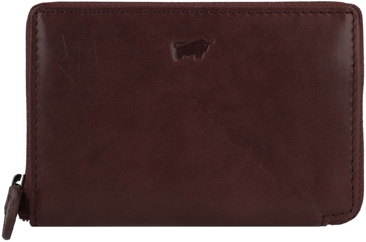 Braun Büffel Kaarthoes Arezzo RFID Card Case 9CS Tobacco Bruine