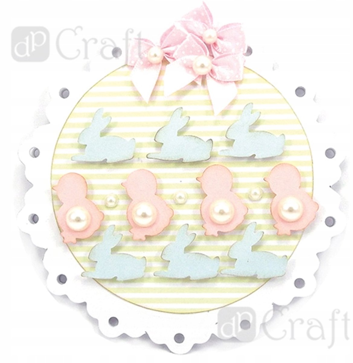 Decoratieve Perforator Kip 2.5cm - Leuk voor Knutselen en Scrapbooking