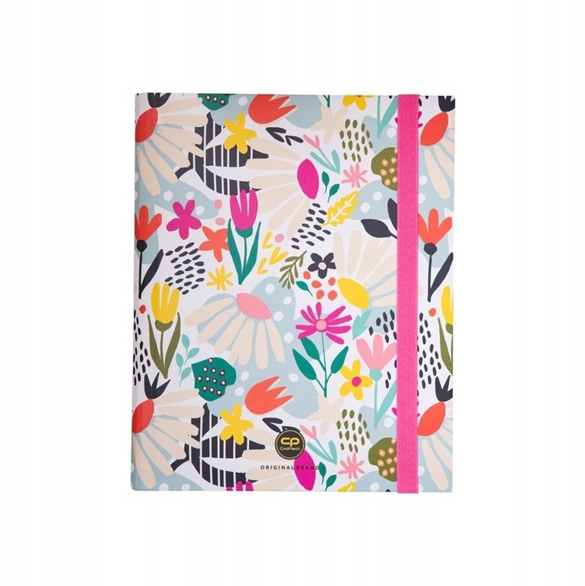 CoolPack Sunny Day A4 kaart met elastiek, ruime opbergkaart