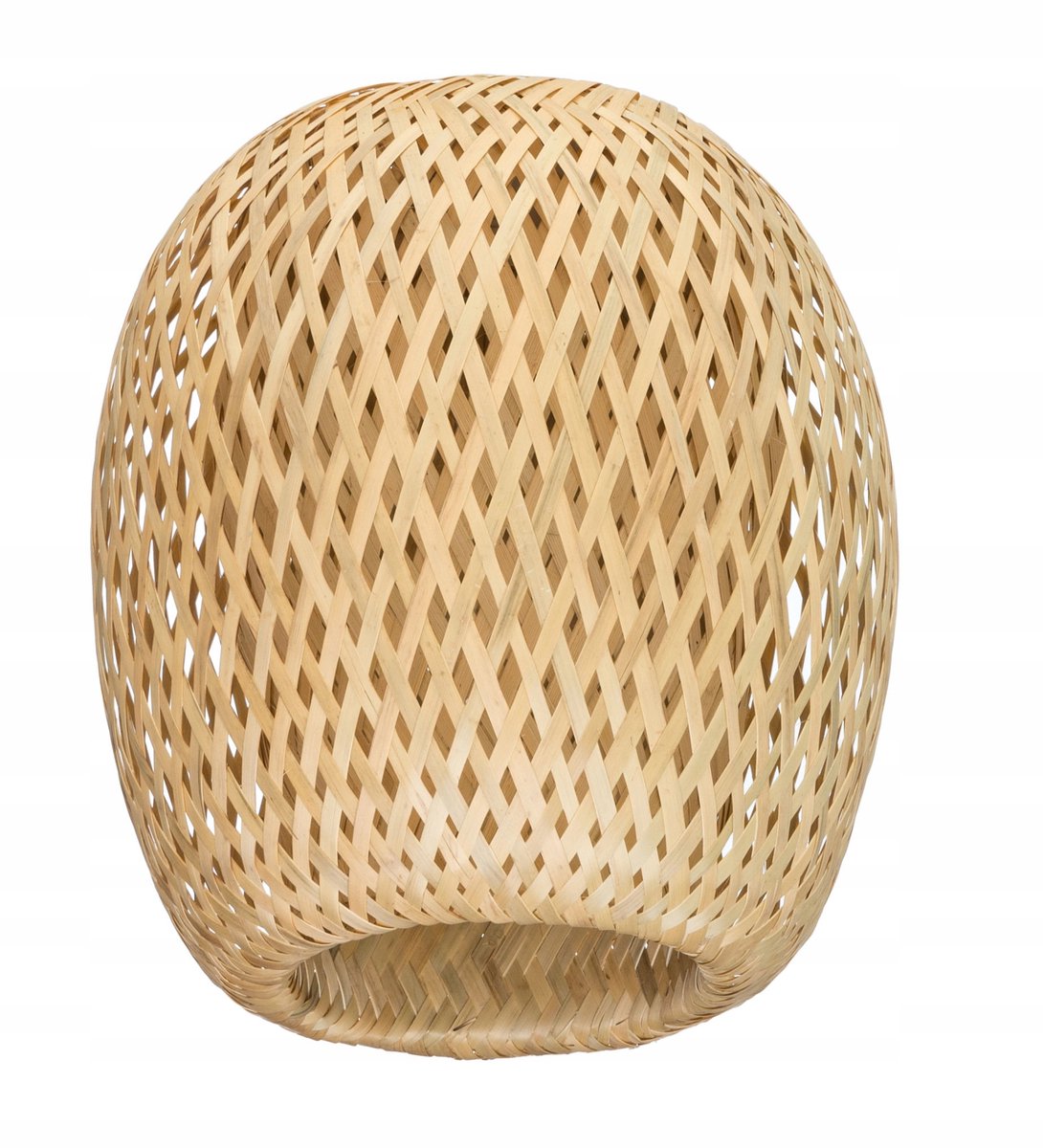 BOHO Bamboe Lampenkap 25cm - Natuurlijk & Handgemaakt