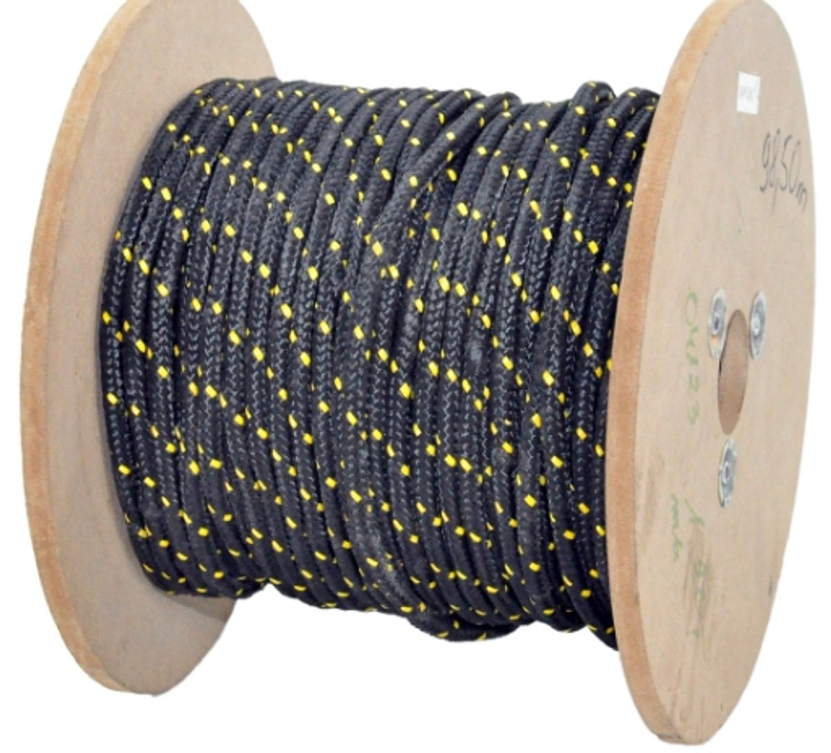 Gevlochten Touw Fi 16 Grijs-Groen - 1 Meter