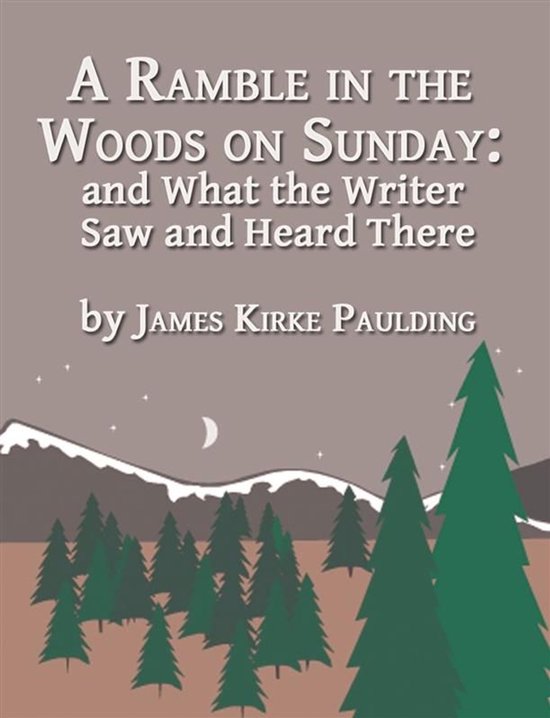 A Ramble in the Woods on Sunday - cover