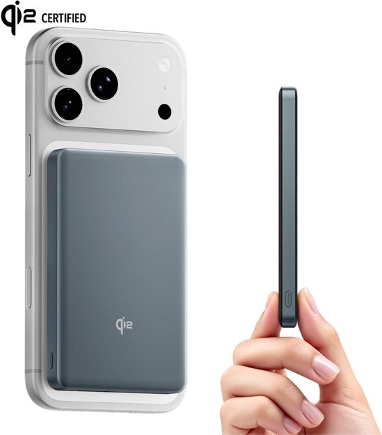 Blynk Magnetische Powerbank 10.000 mAh - Draadloos Snelladen - Blynk - €32,95