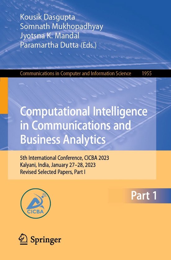 Springer Nature Proceedings Computer Science 1 - Computation ... - cover