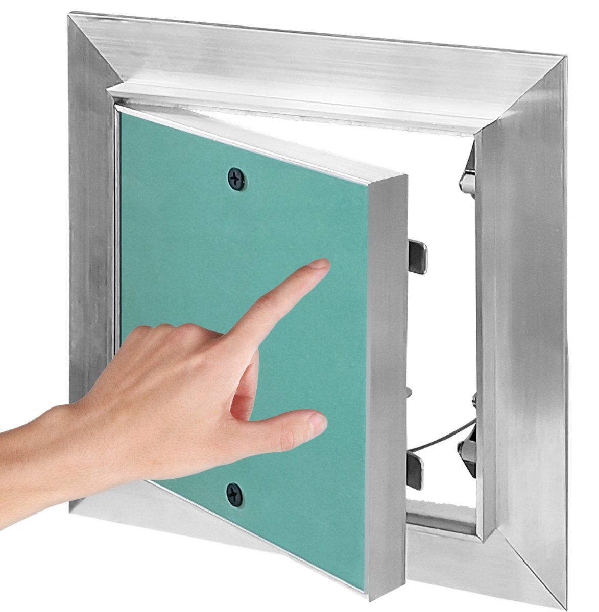 Inspectieluik Gipsplaat 40x60 Aluminium - Waterbestendig
