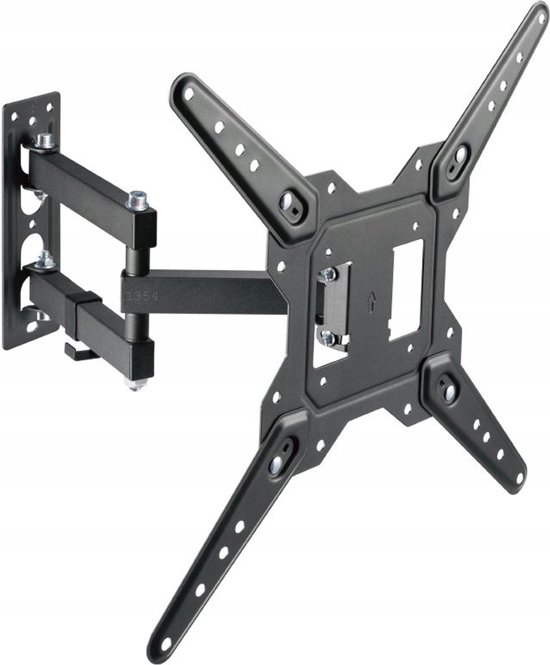 Ergosolid TV Muurbeugel Draaibaar 45-75 Inch - Tot 45,5 Kg Met VESA 600x400