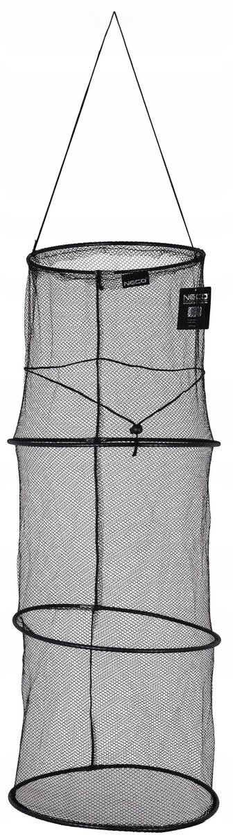 Neco Visnet met 4 Ringen - 90x35cm — afbeelding 5