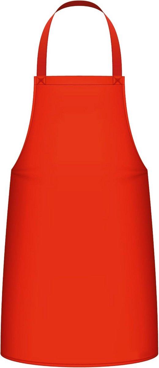 Bruzzzler BBQ Schort Rood - Unisex Barbecueschort - 100 % Katoen