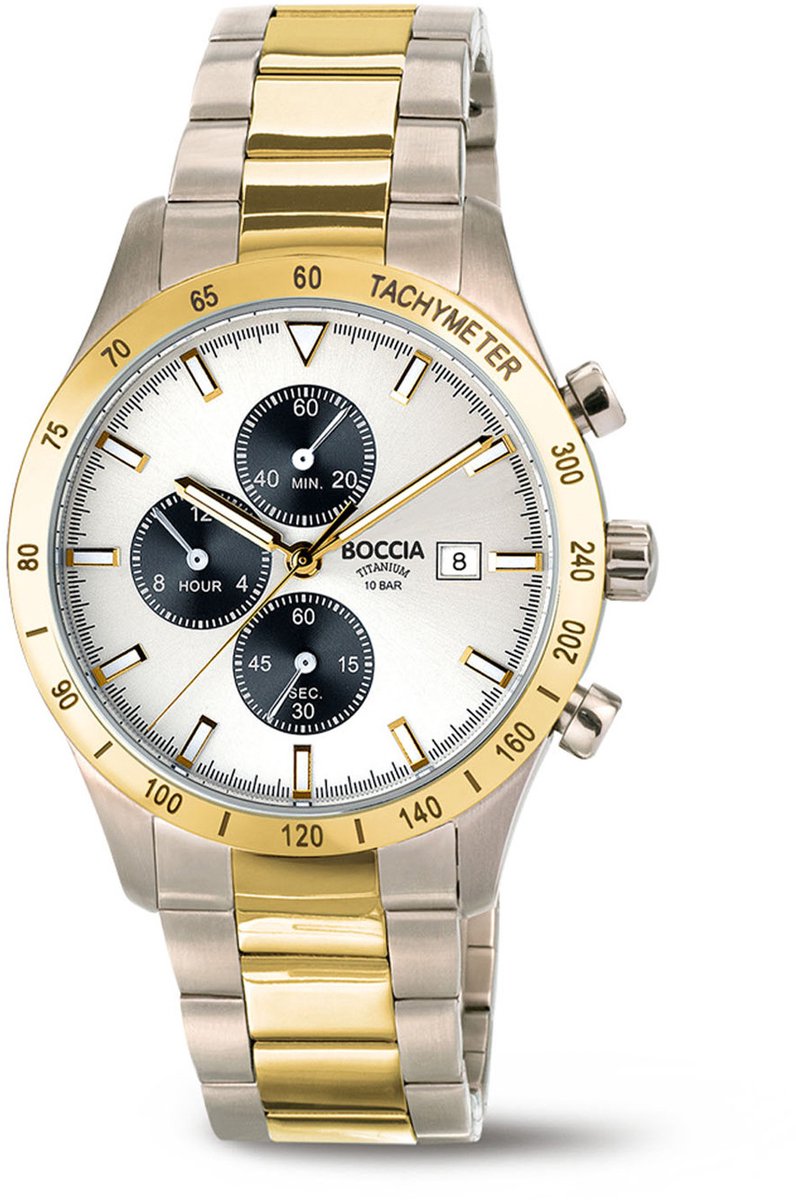 Boccia Titanium 3739-04 Heren Horloge