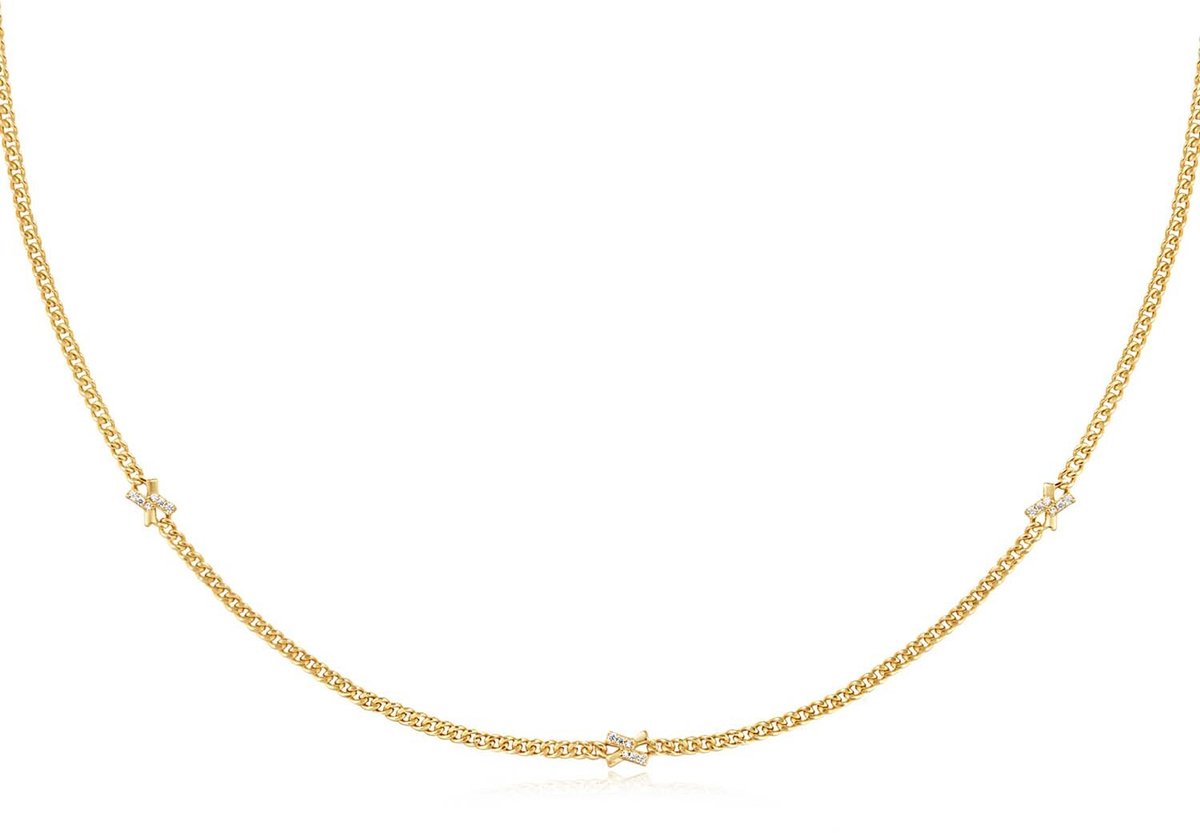 Ania Haie AH N061-05G Dusk Divas Dames Ketting - Collier