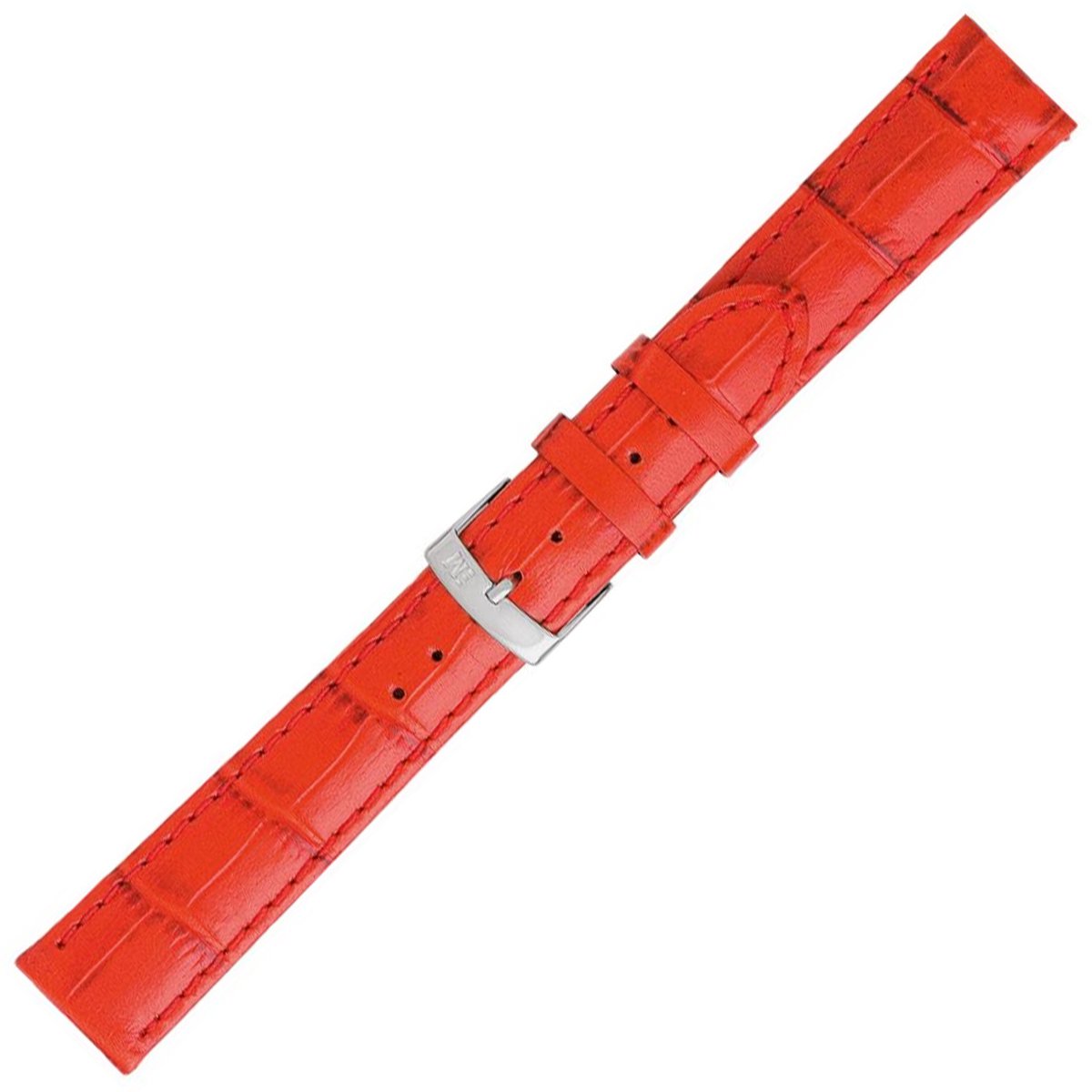Morellato PMX083SAMBA PF Horlogebandje - Leer - Rood - 20 mm