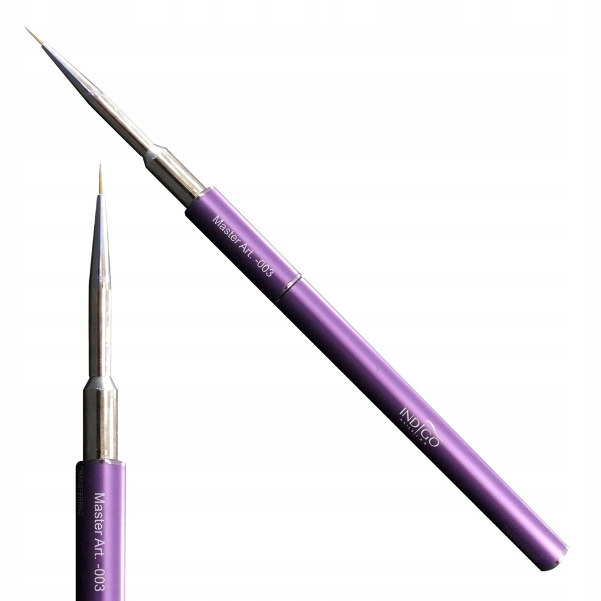 Indigo Penseel 003 Master Art 6mm voor Nail Art