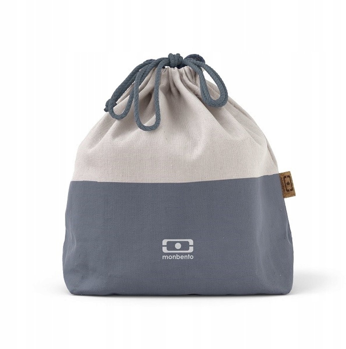 Monbento Pochette Lunchtas Blauw Naturel L