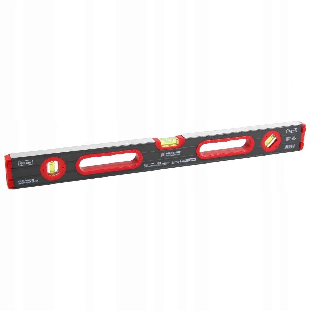 Aluminium Waterpas 800mm met 3 Libellen - PROLINE