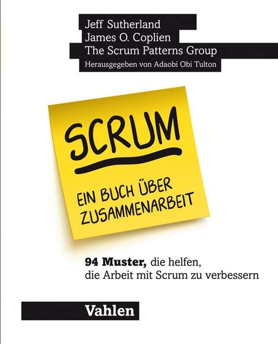 Scrum - ein Buch über Zusammenarbeit - cover